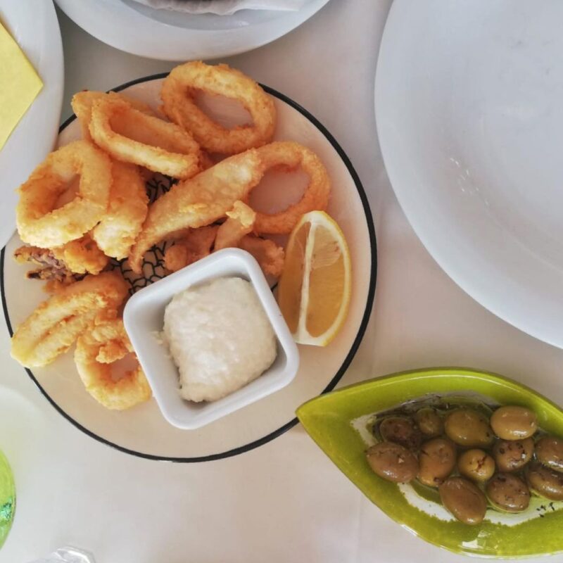Aquarium Restaurant Gümüşlük Kalamar