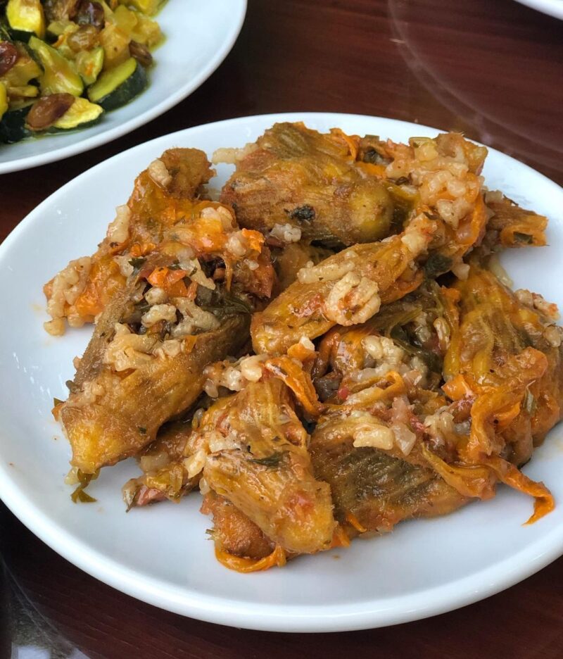 Bağarası Restaurant Bodrum Çiçek Dolması