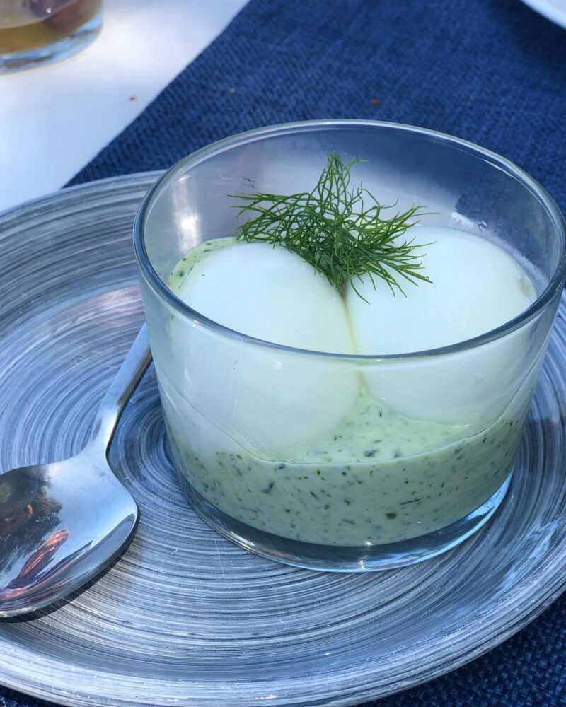 Can Oba Restoran Bodrum Çılbır Yumurta
