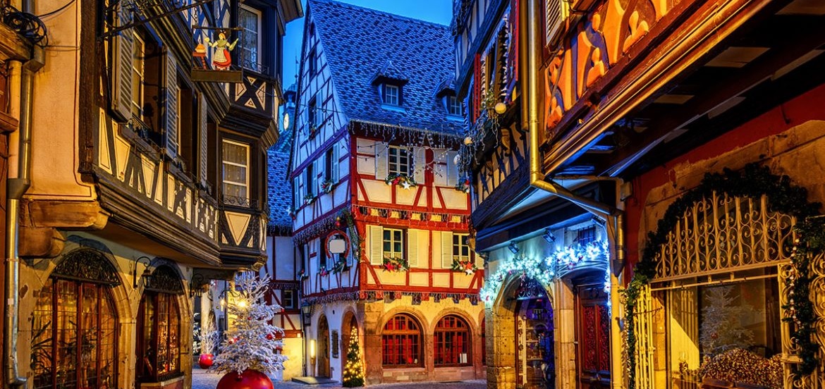 Colmar Fransa Sokaklar