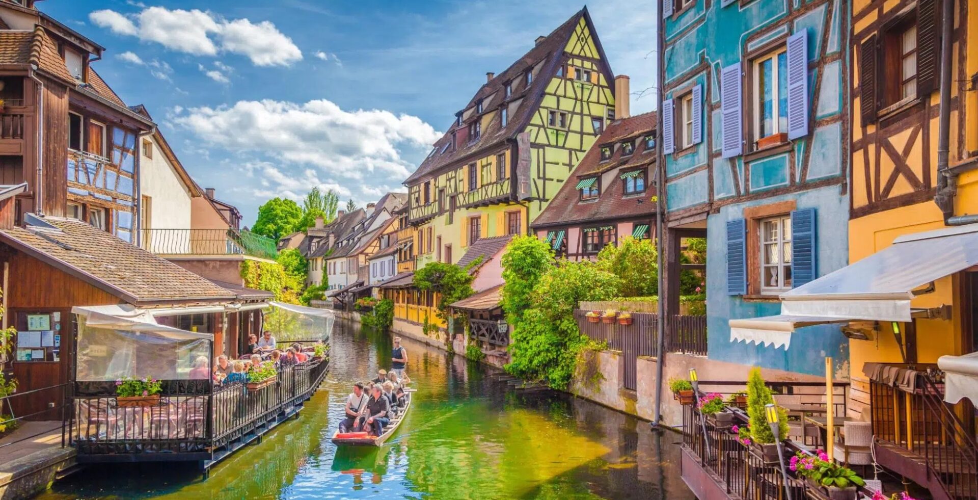 Colmar Fransa Sokaklar