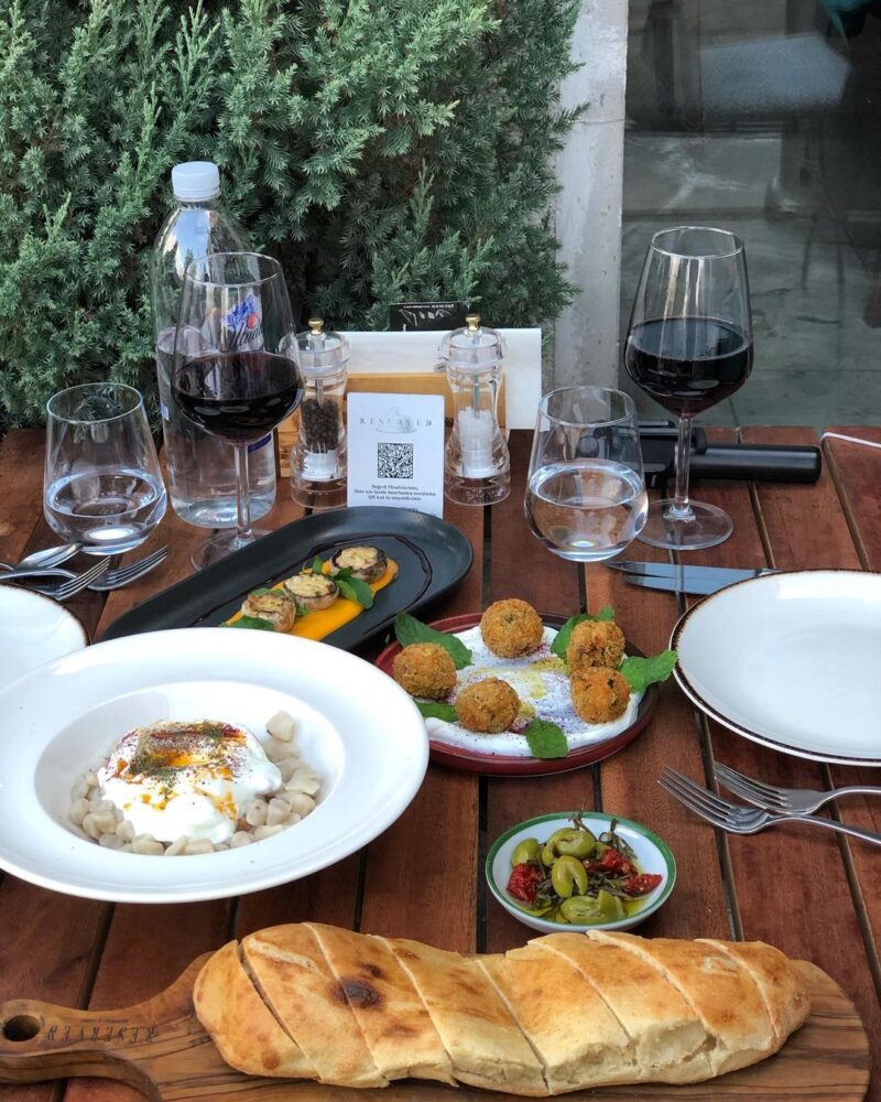 Reserved Restaurant Lounge Kapadokya Kasa Düzeni