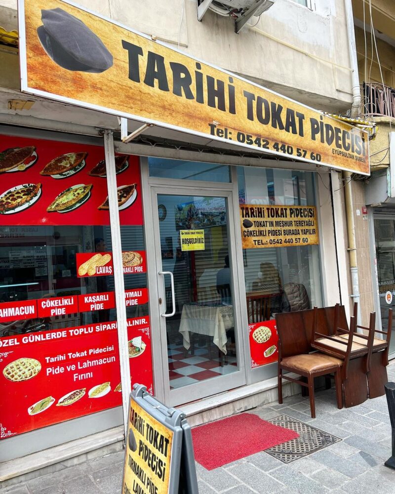 Tarihi Tokat Pidecisi Eyüp Girişi