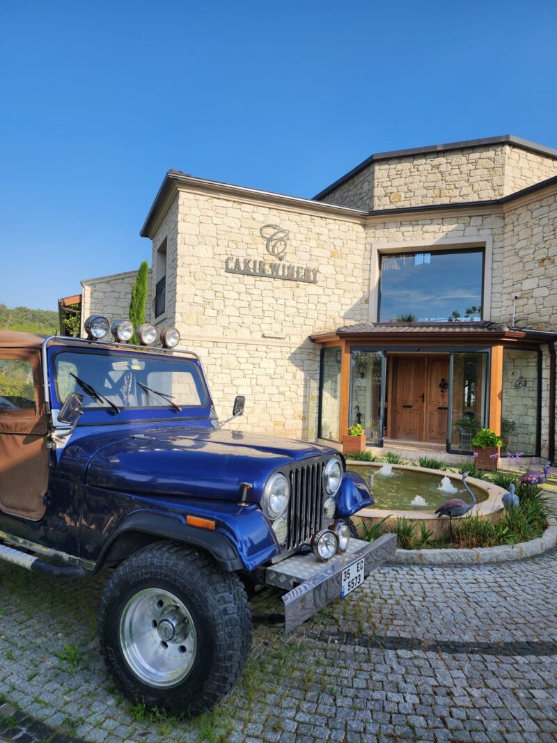 Çakır Winery İzmir Urla Girişi