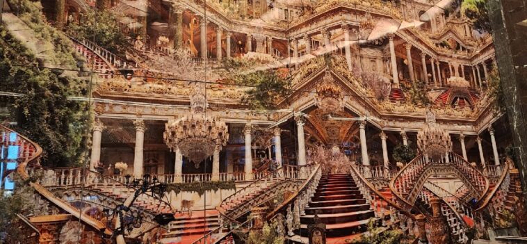 Lavinia Lounge Raffles Hotel Duvar Görseli