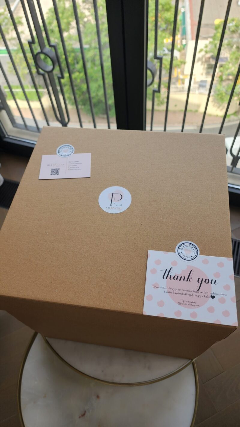 Ru Bakery Profiterol Pasta Kutusu