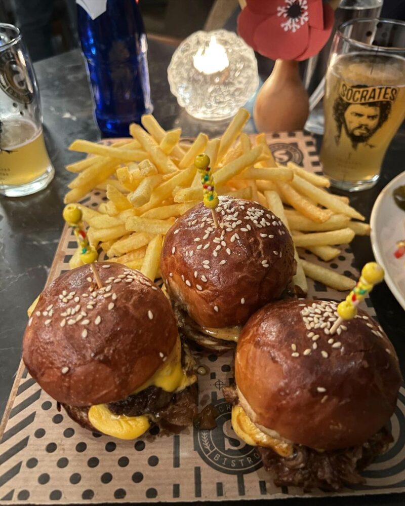 Socrates Bistro Mini Burger