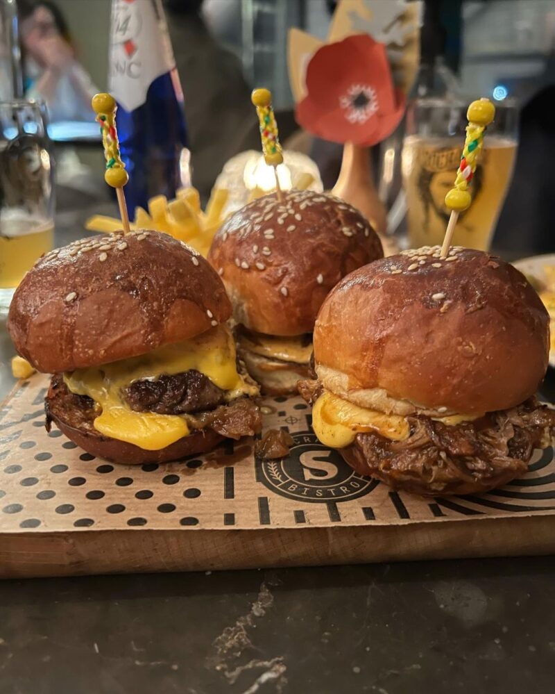Socrates Bistro Mini Burger