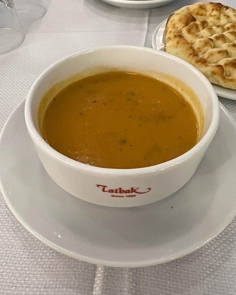 Tatbak Nişantaşı Çorba