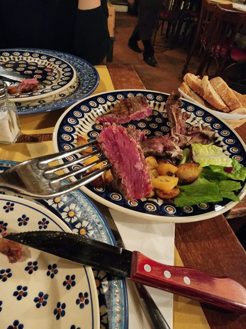 trattoria 13 gobbi fiorentina steak