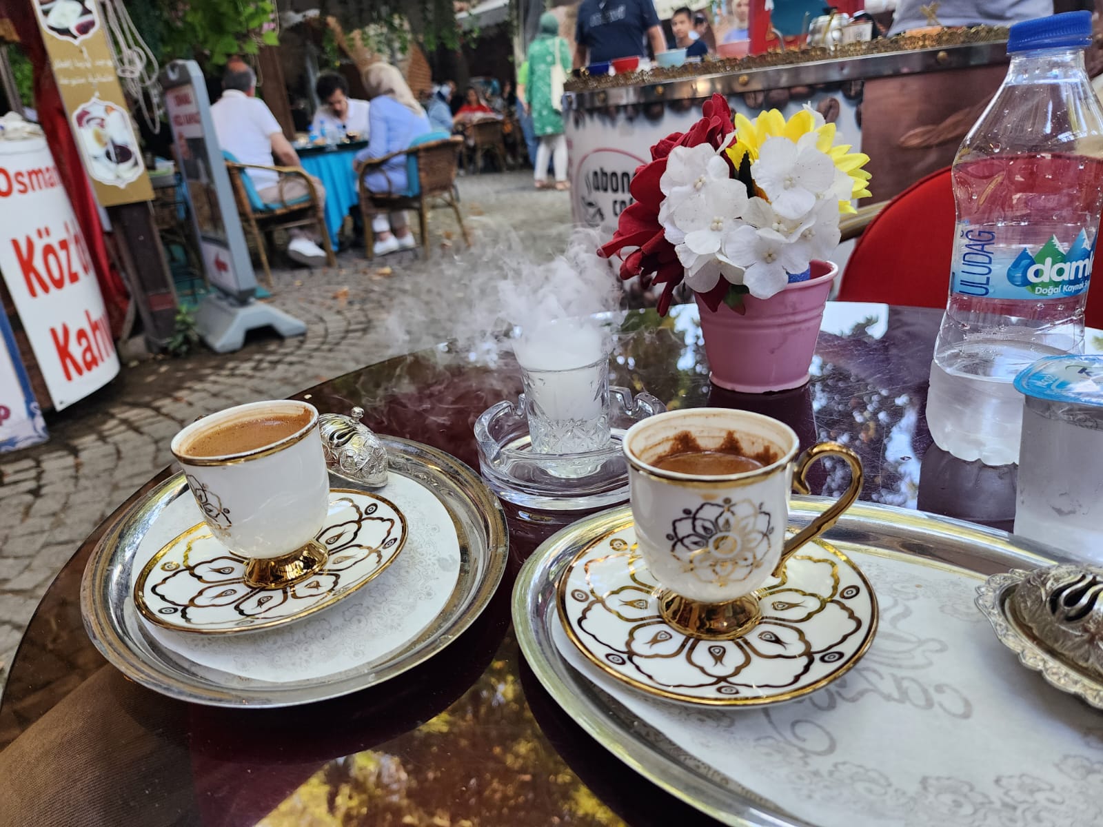 Abone Cafe Bursa Kozahan Közde Kahve Sunumu
