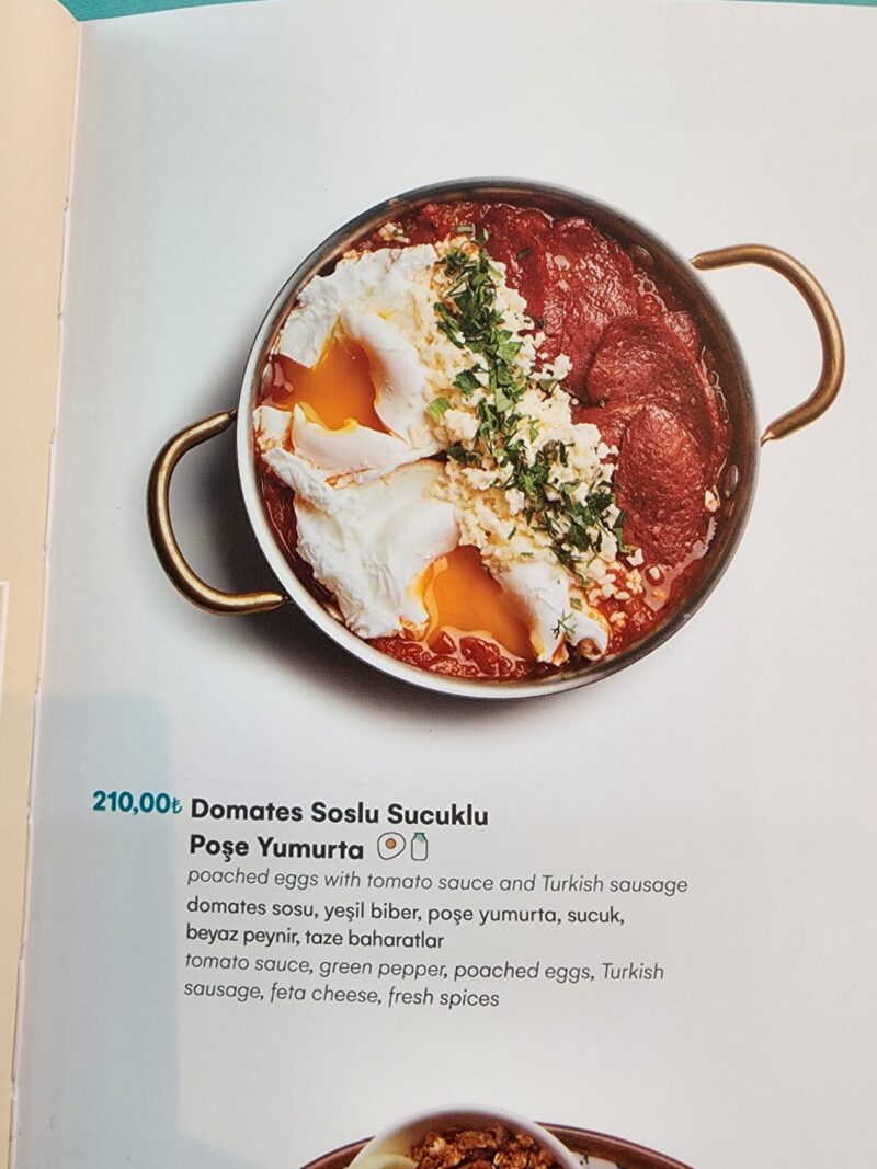 Beyaz Fırın Etiler Menü Görseli