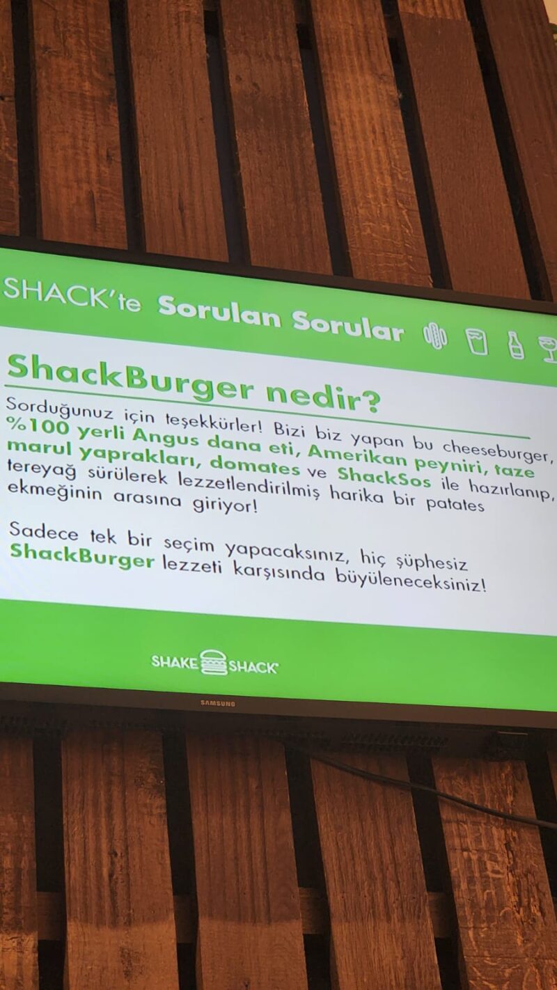 Shake Shack İstinye Park Nedir