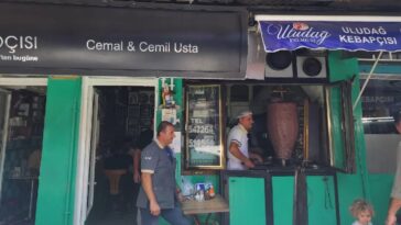 Uludağ Kebapçısı Cemal Cemil Usta Bursa Girişi