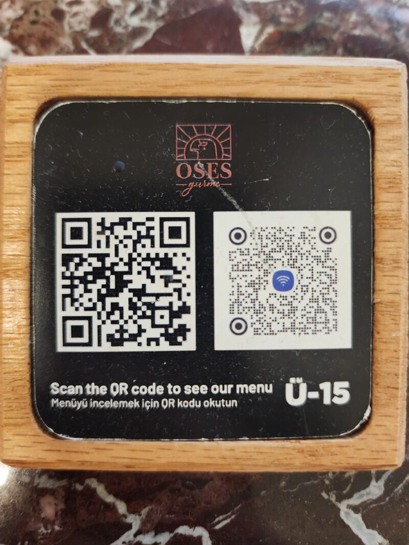 Oses Gurme Çiğ Köfte Karaköy Ekim 2025 Qr Menü Görseli
