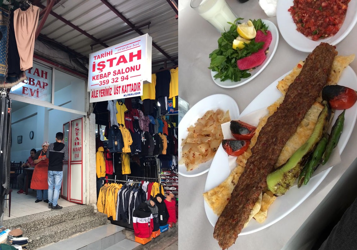 İştah Kebap Salonu 1950 Kebap Giriş ve Kebap