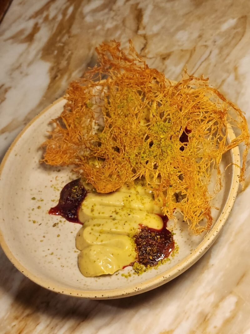 Markus Restaurant Maslak Başka bi kadayıf