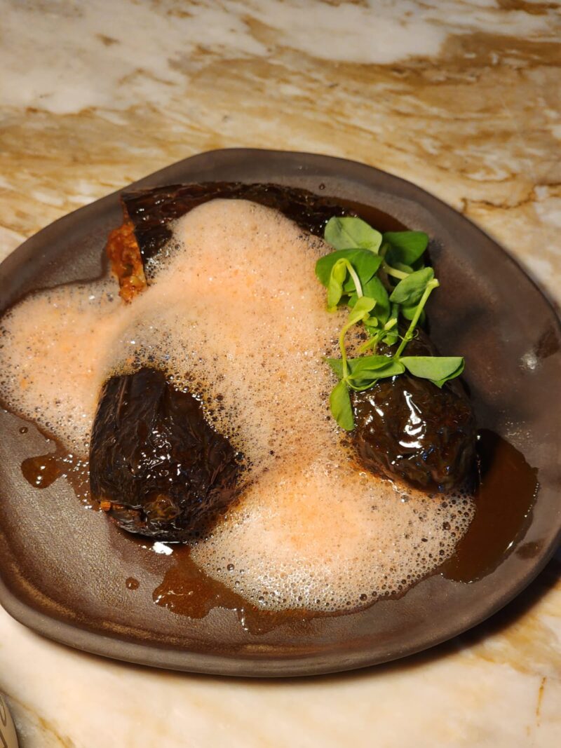 Markus Restaurant Maslak patlıcan dolması