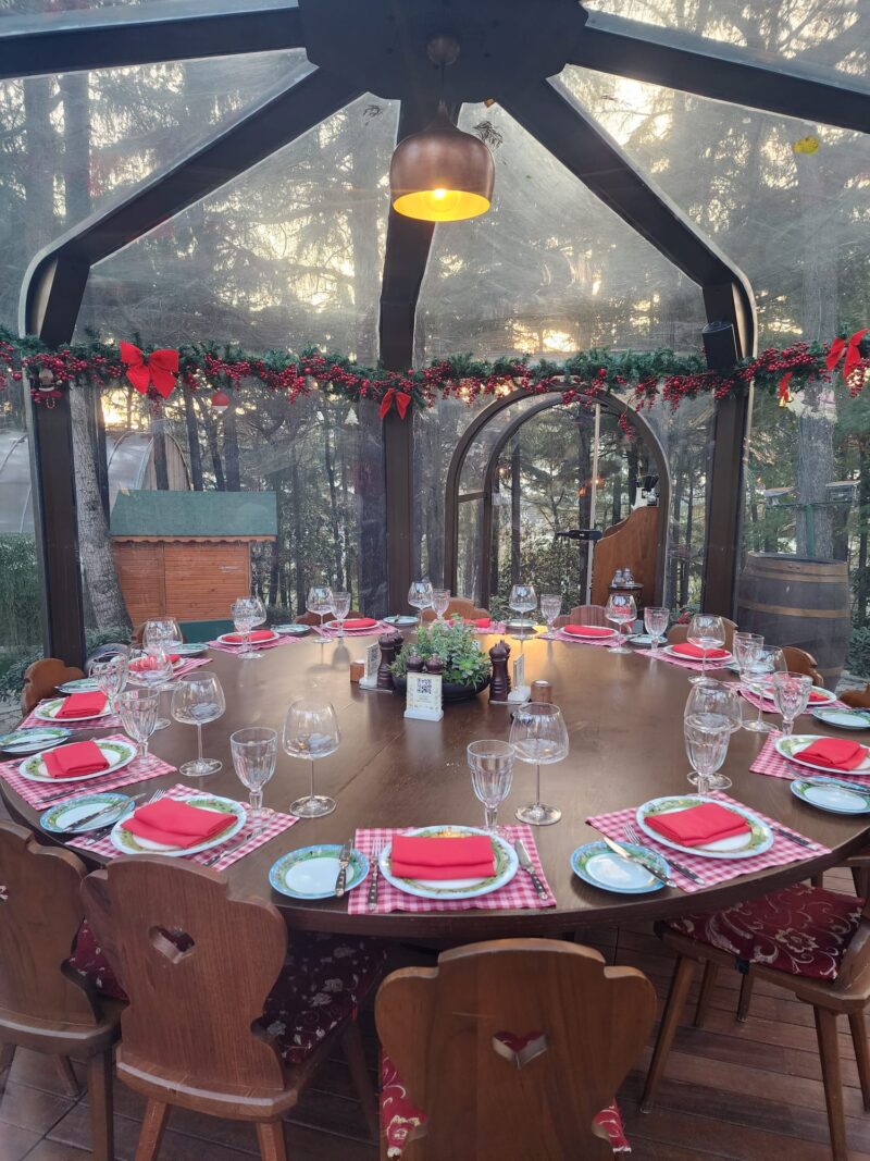 Chalet Swissotel The Bosphorus Bahçe Bölümü İglo İçi