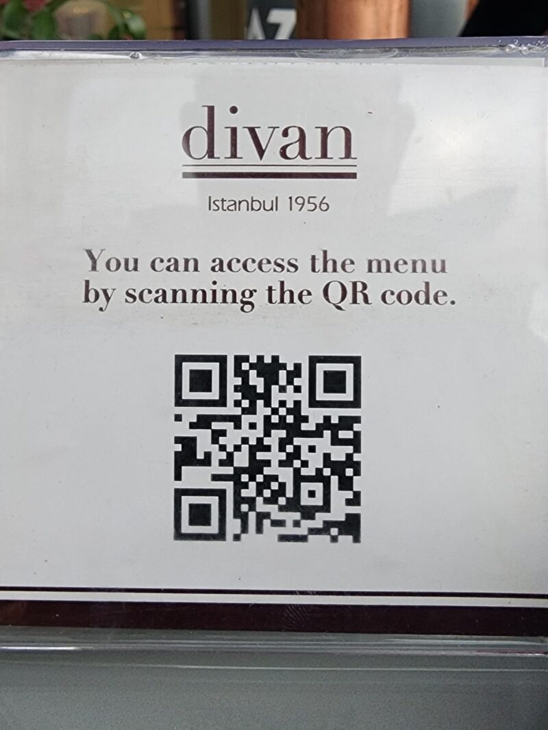 Divan Brasserie Galataport Ocak 2024 Qr Menü