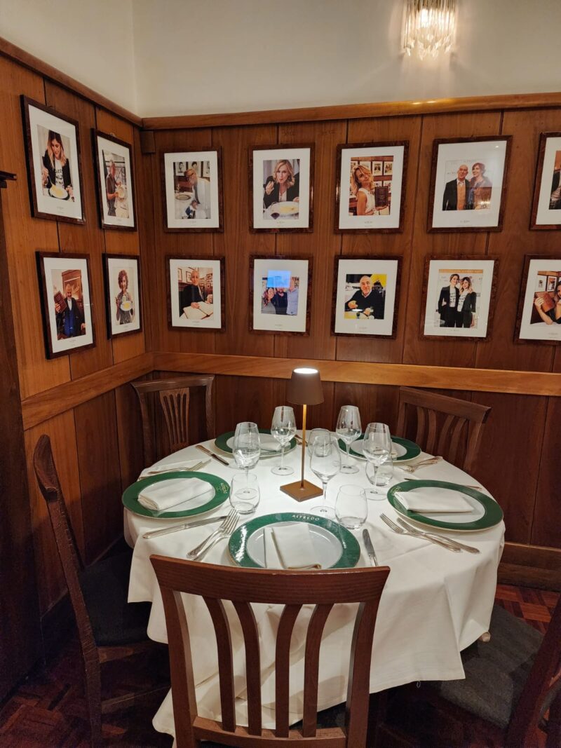 Alfredo alla Scrofa Roma İçerisi