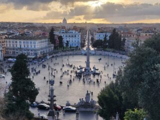 Piazza del Popolo Popolo Meydanı Roma