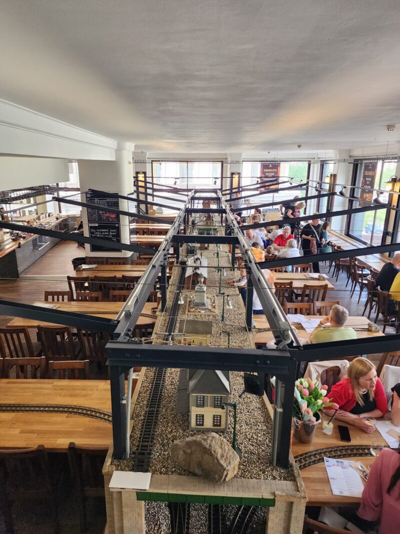 Výtopna Railway Restaurant Prag İçerisi