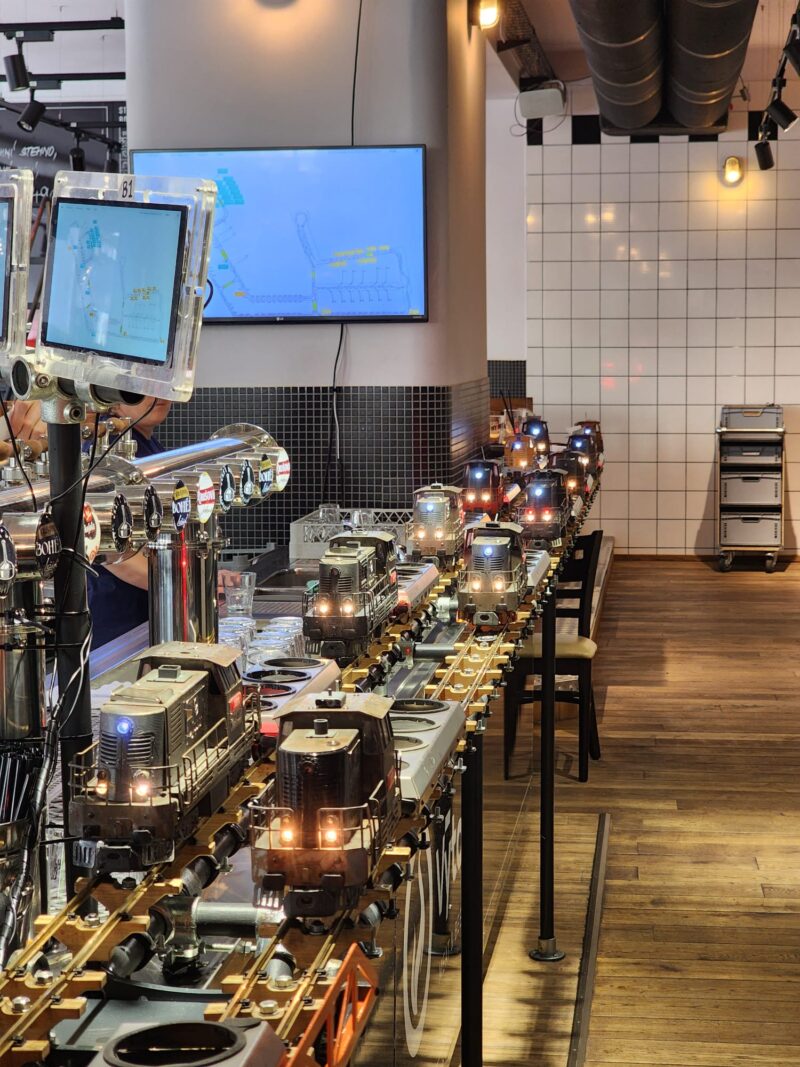Výtopna Railway Restaurant Prag Sipariş Bekleyen Trenler