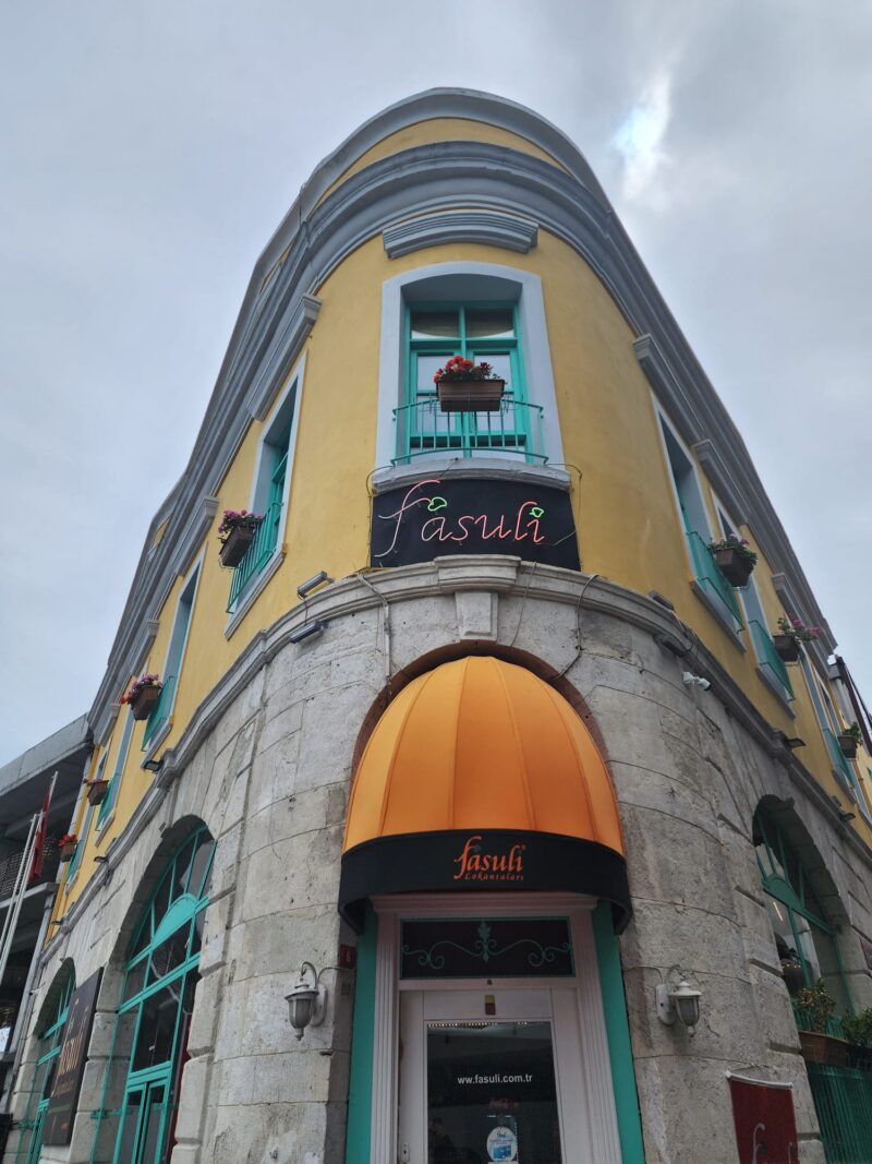 Fasuli Lokantası Tophane Karaköy Girişi