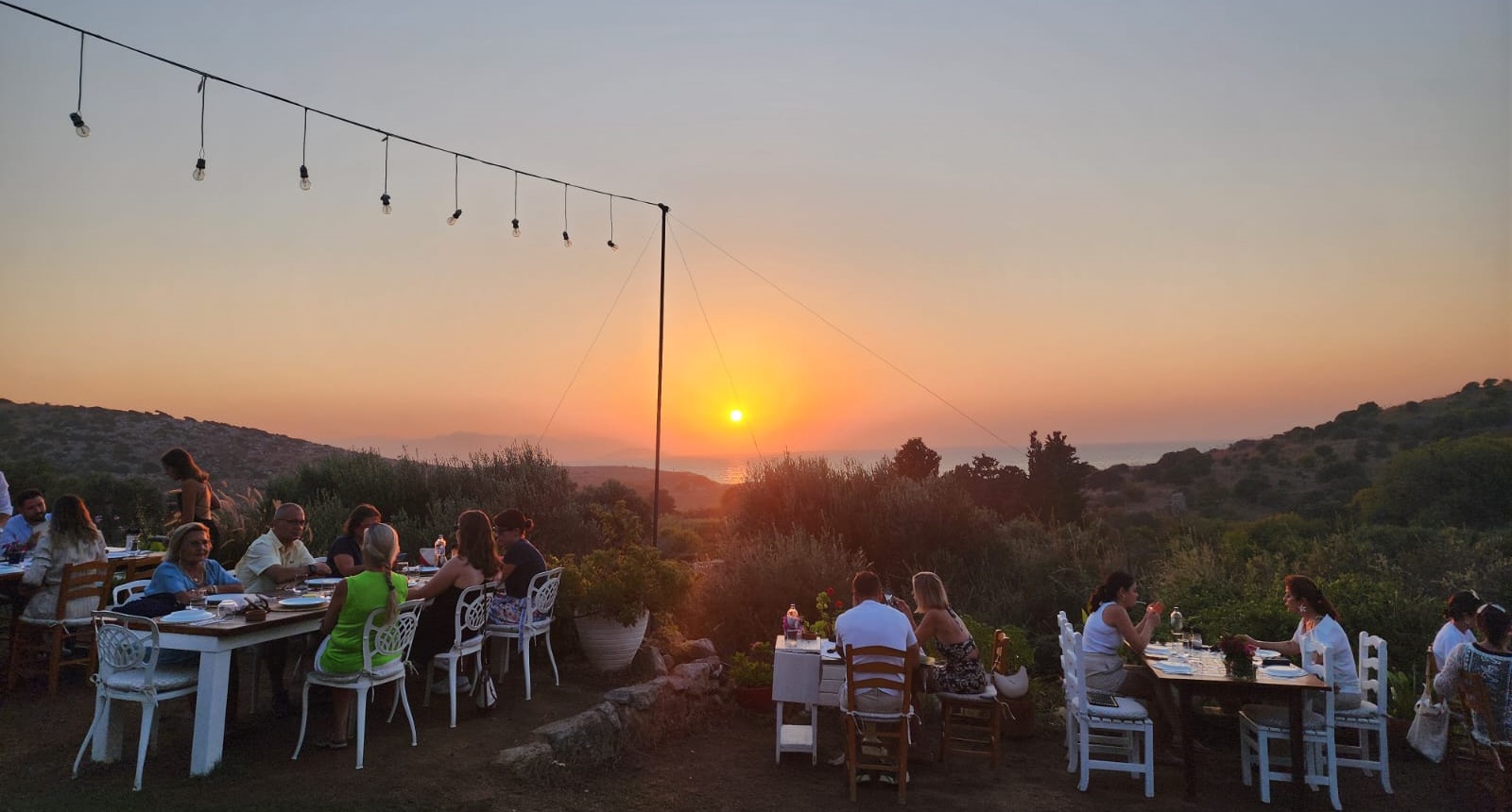 Limon Gümüşlük Eylül Gün Batımı Görseli