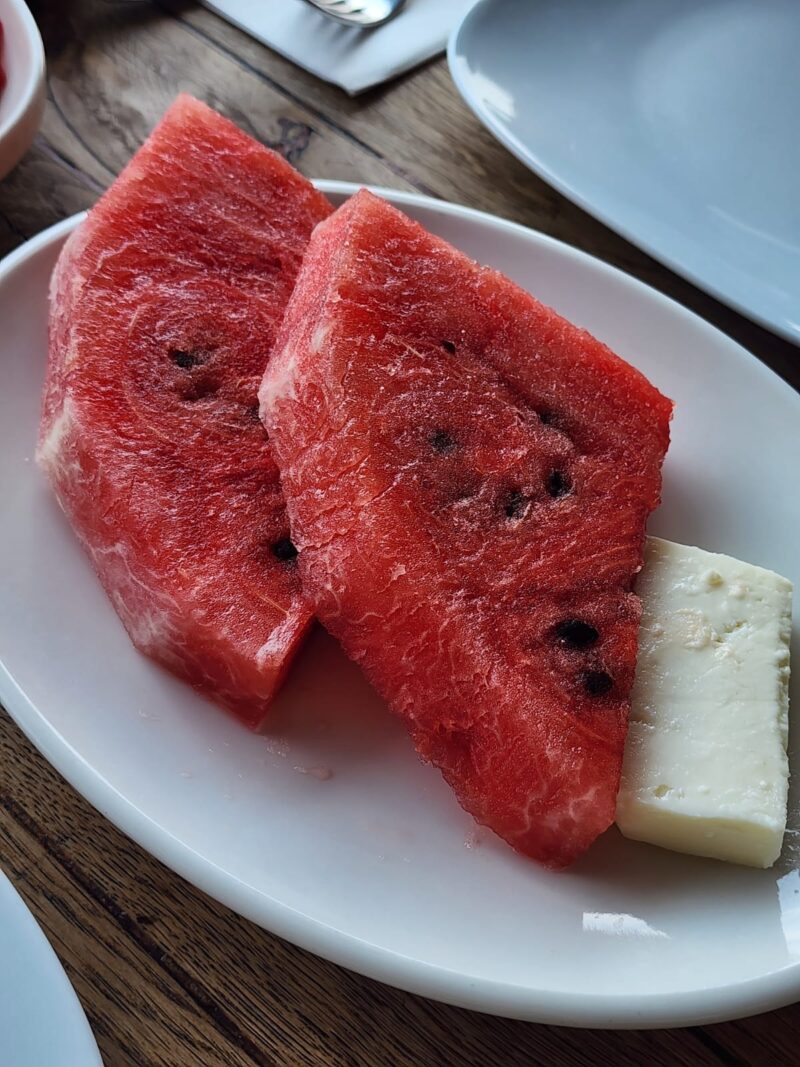 Lokma Cafe Rumeli Hisarı Karpuz Peynir