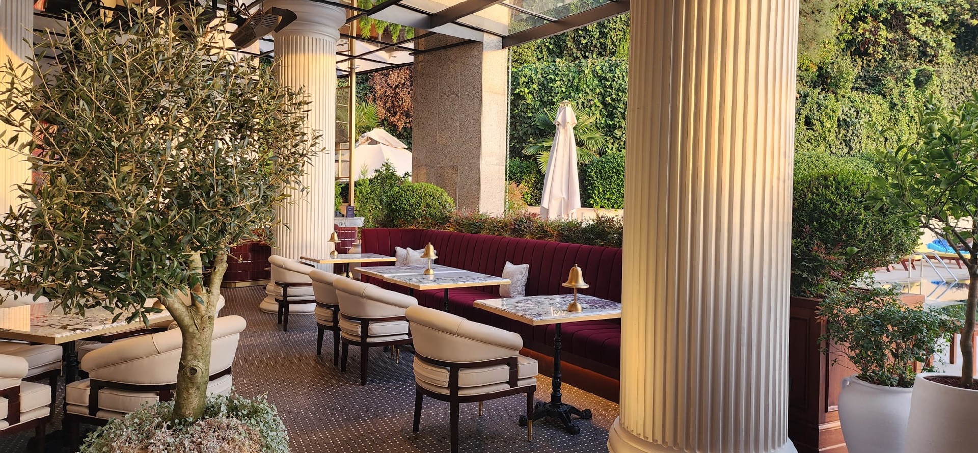 Monteverdi Ristorante İstanbul Bahçe Bölümü