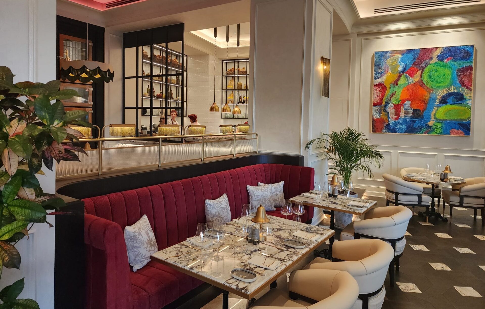 Monteverdi Ristorante İstanbul İçerisi
