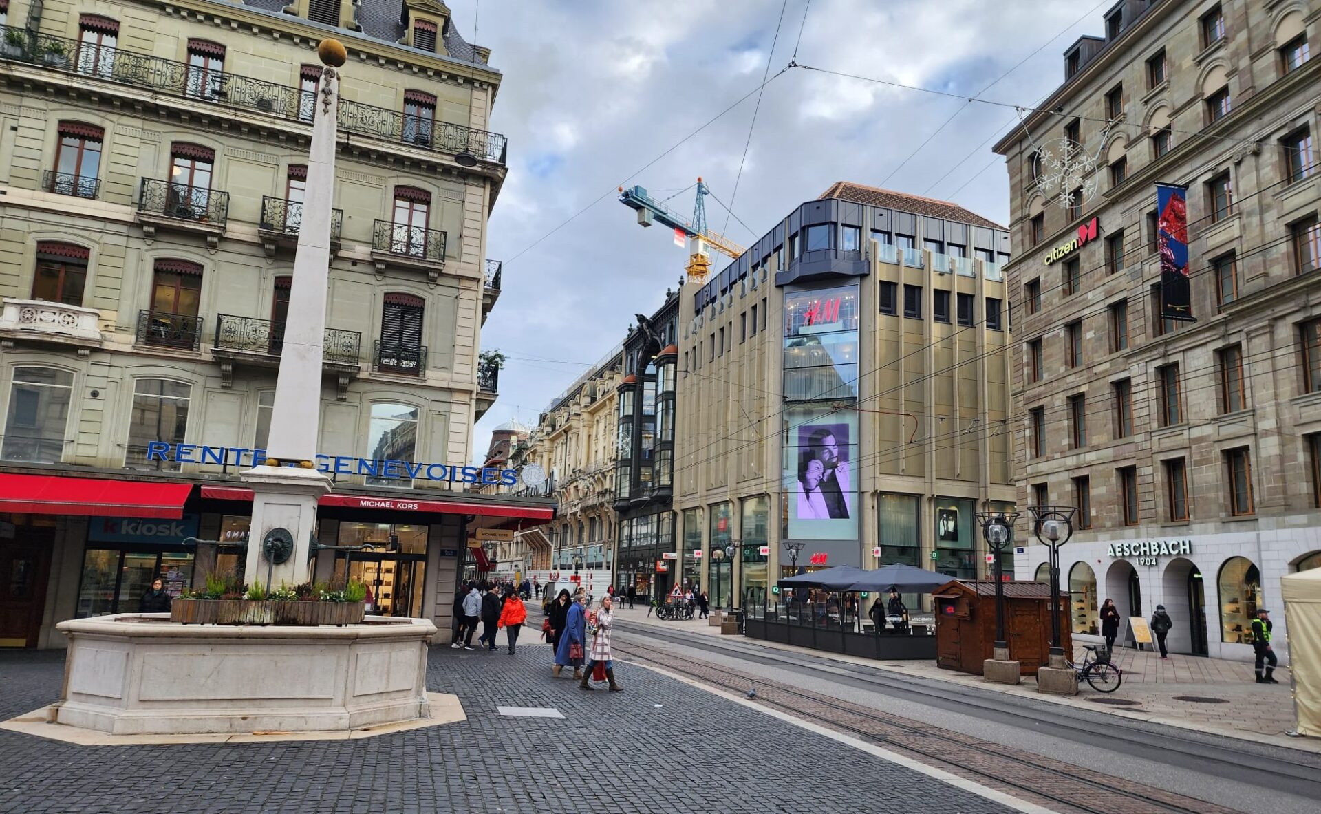 Cenevre Alışveriş Caddesi Rue de la Croix-d'Or