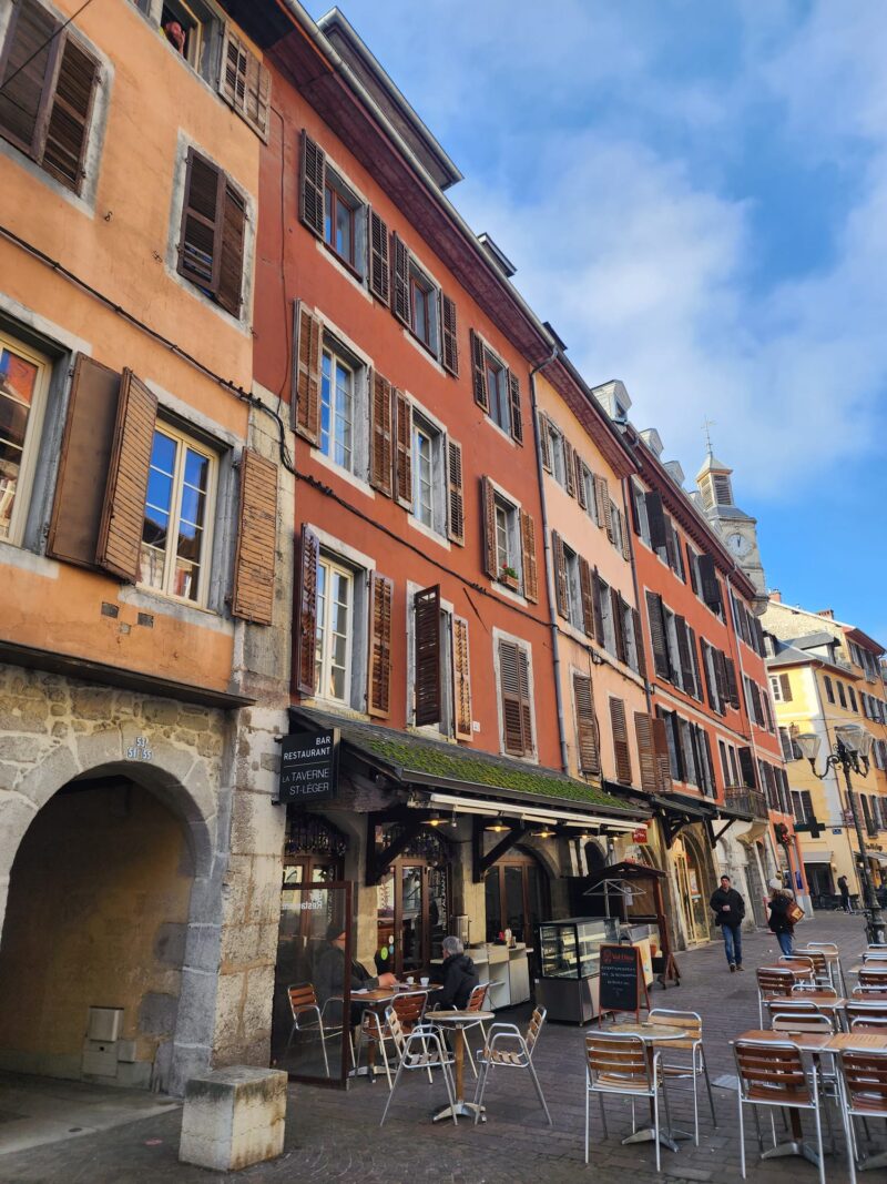 Chambery Fransa Pl. Saint-Léger Alışveriş Caddesi