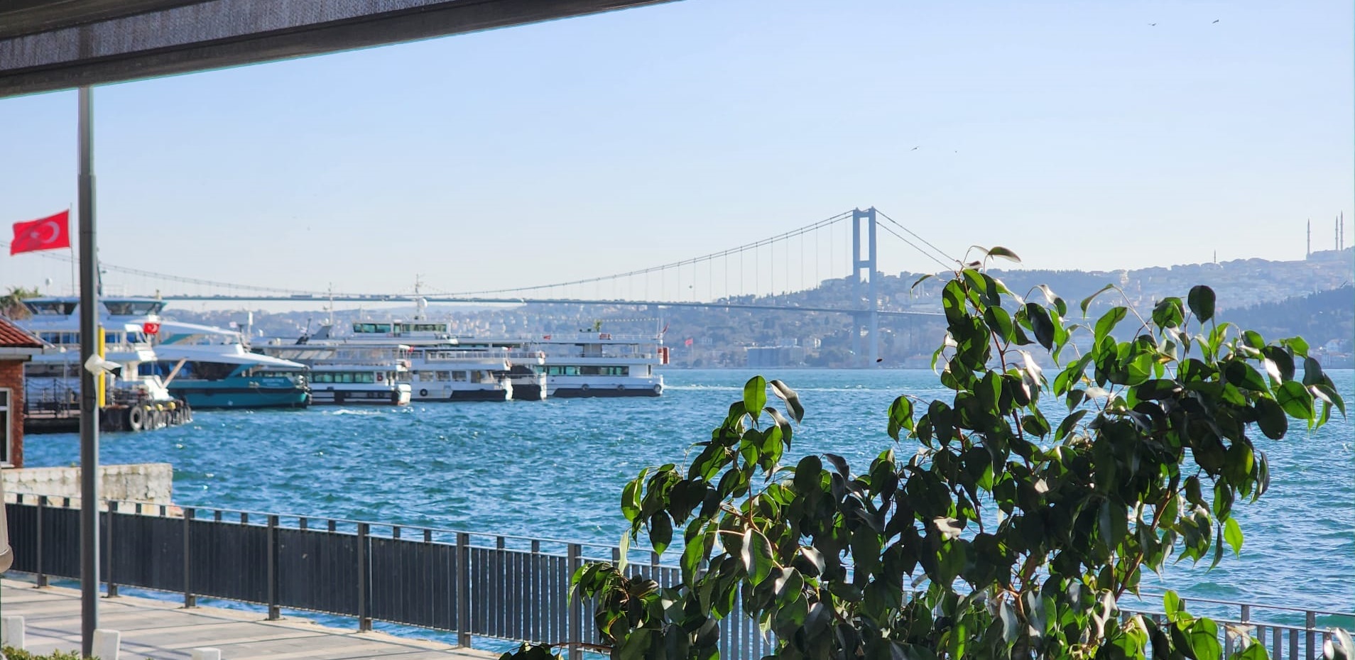 Shangri-La Bosphorus İstanbul Boğaz manzarası 1