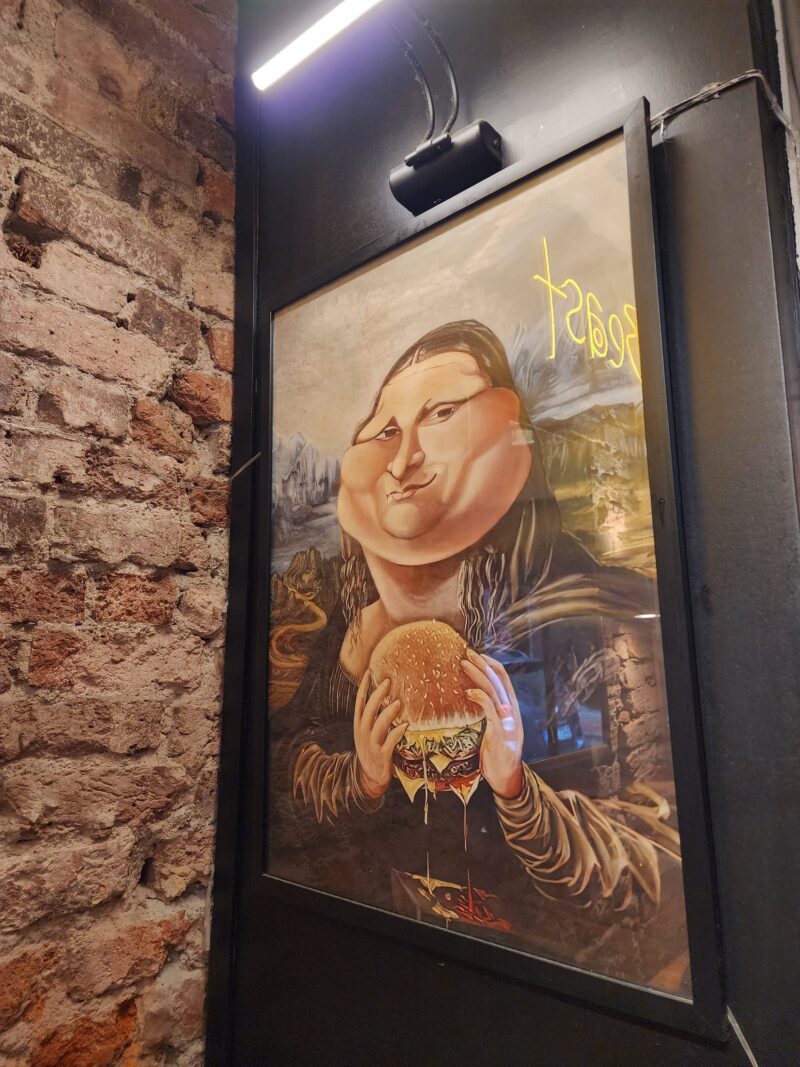 Cluster Burger Nişantaşı Tablo Görseli