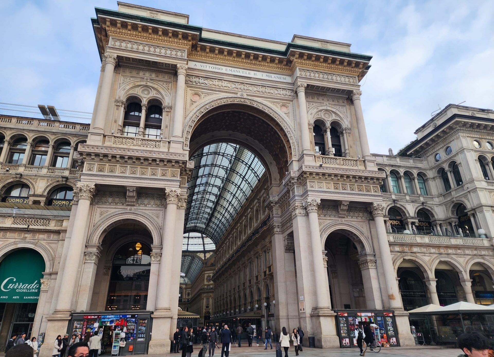 Galleria Vittorio Emanuele II Alışveriş Merkezi