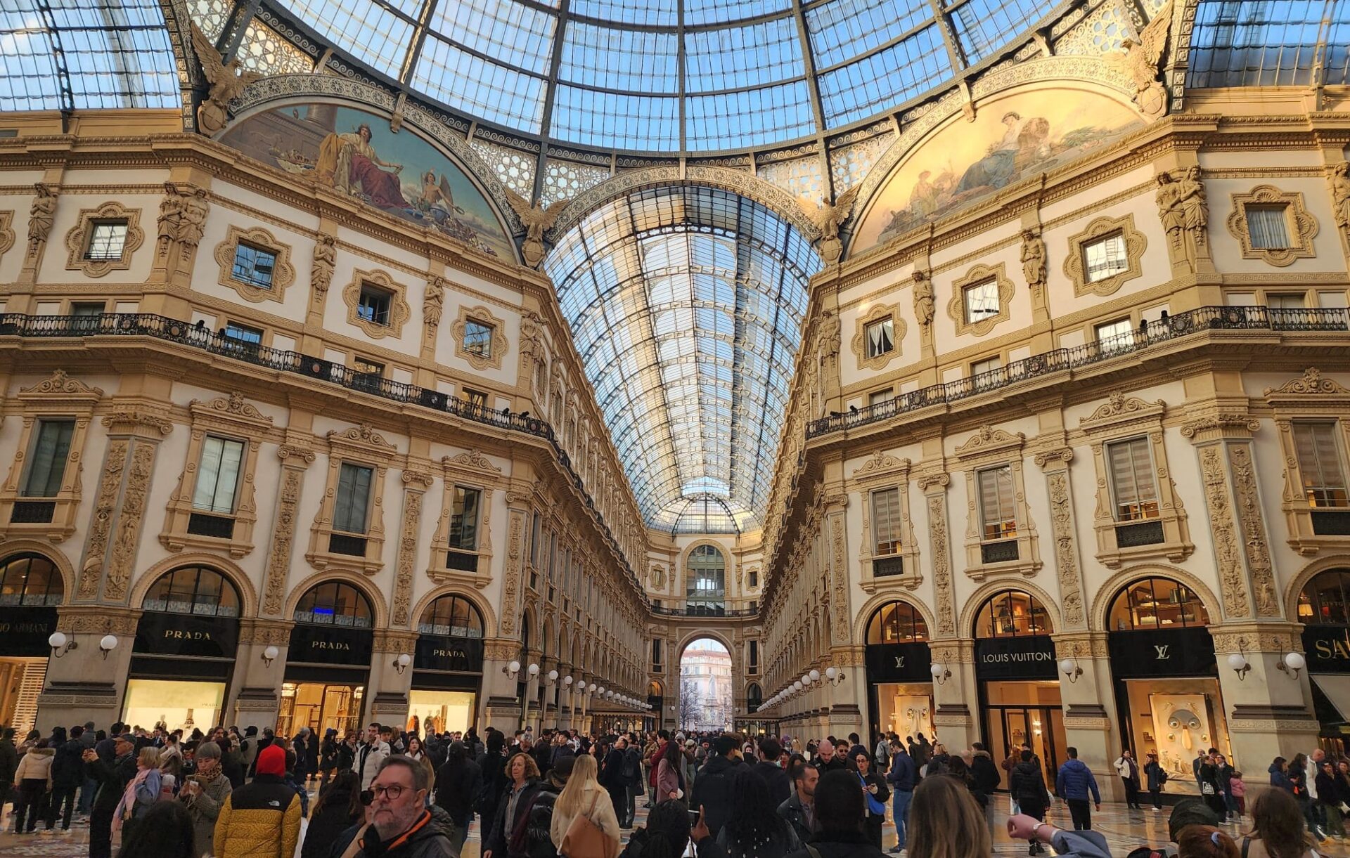 Galleria Vittorio Emanuele II İçerisi