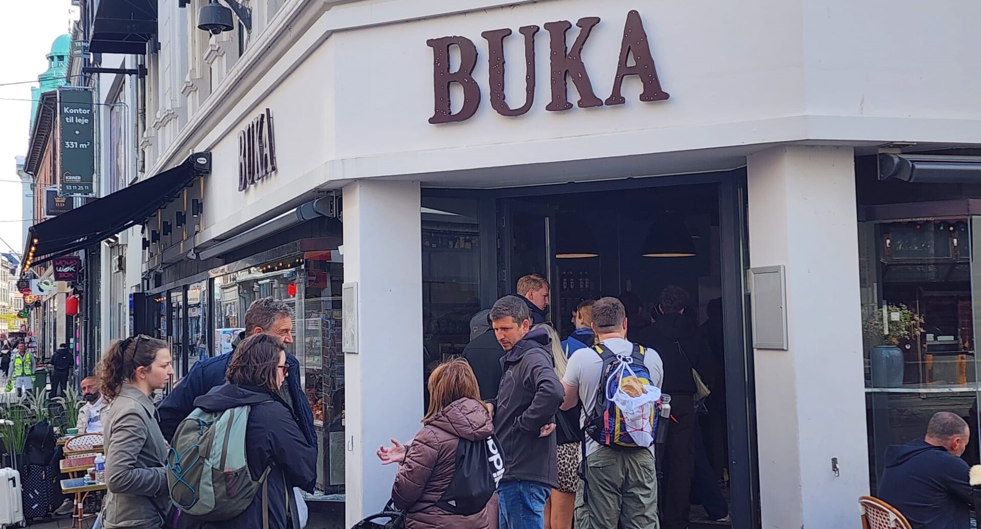 Buka Bakery Kopenhag Giriş Sırası