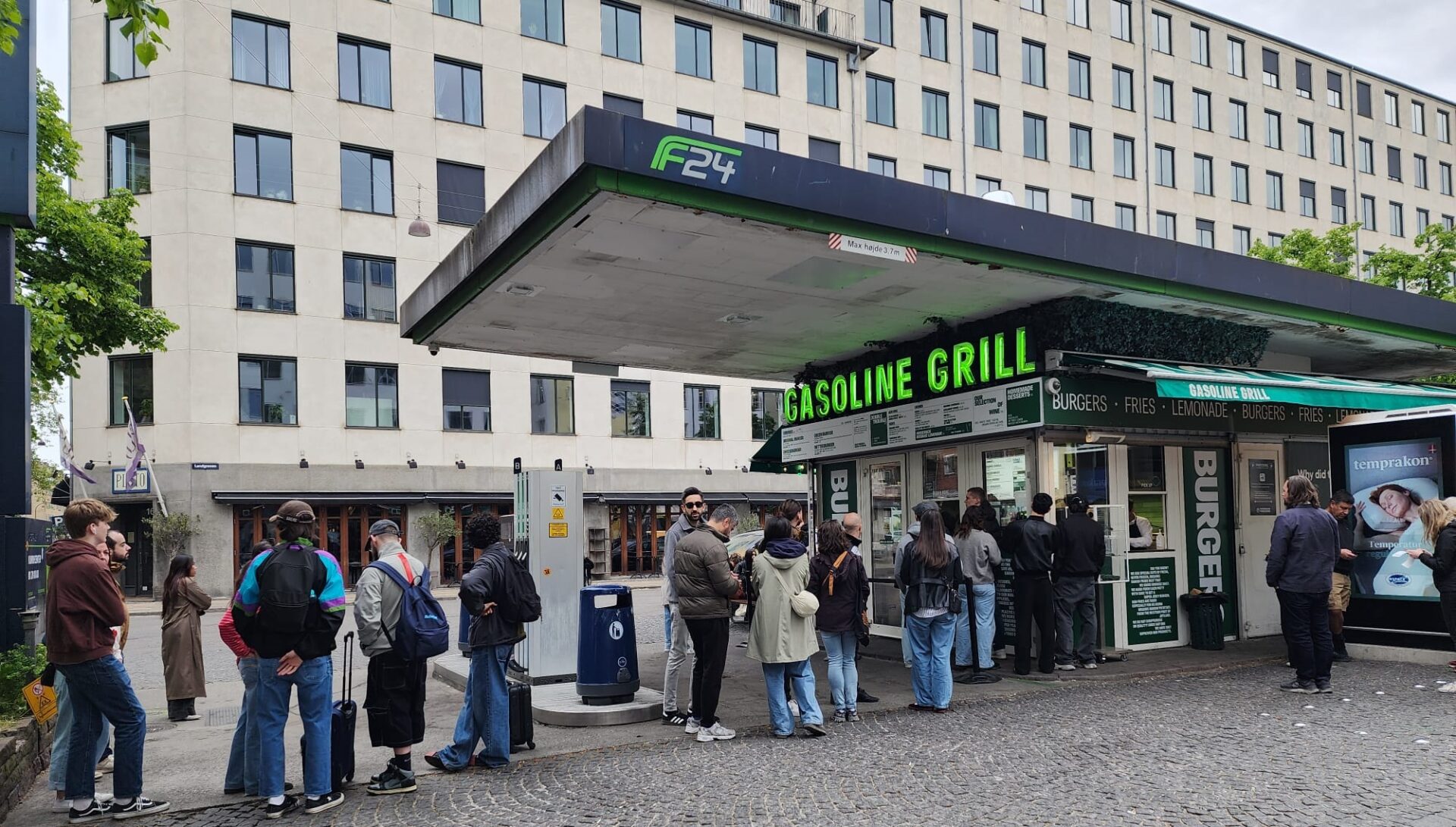 Gasoline Grill Kopenhag Burger Sırası