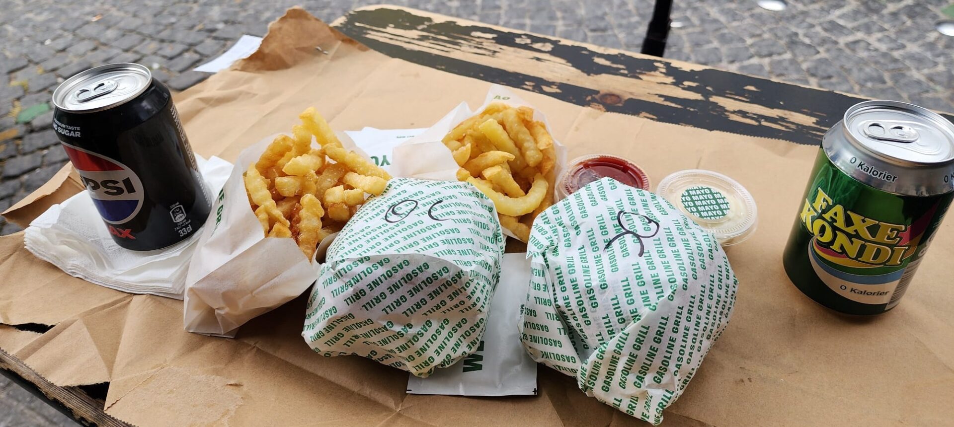 Gasoline Grill Kopenhag Burger ve Patates Kızartması