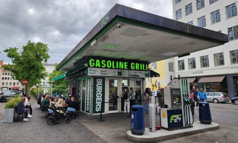 Gasoline Grill Kopenhag Girişi