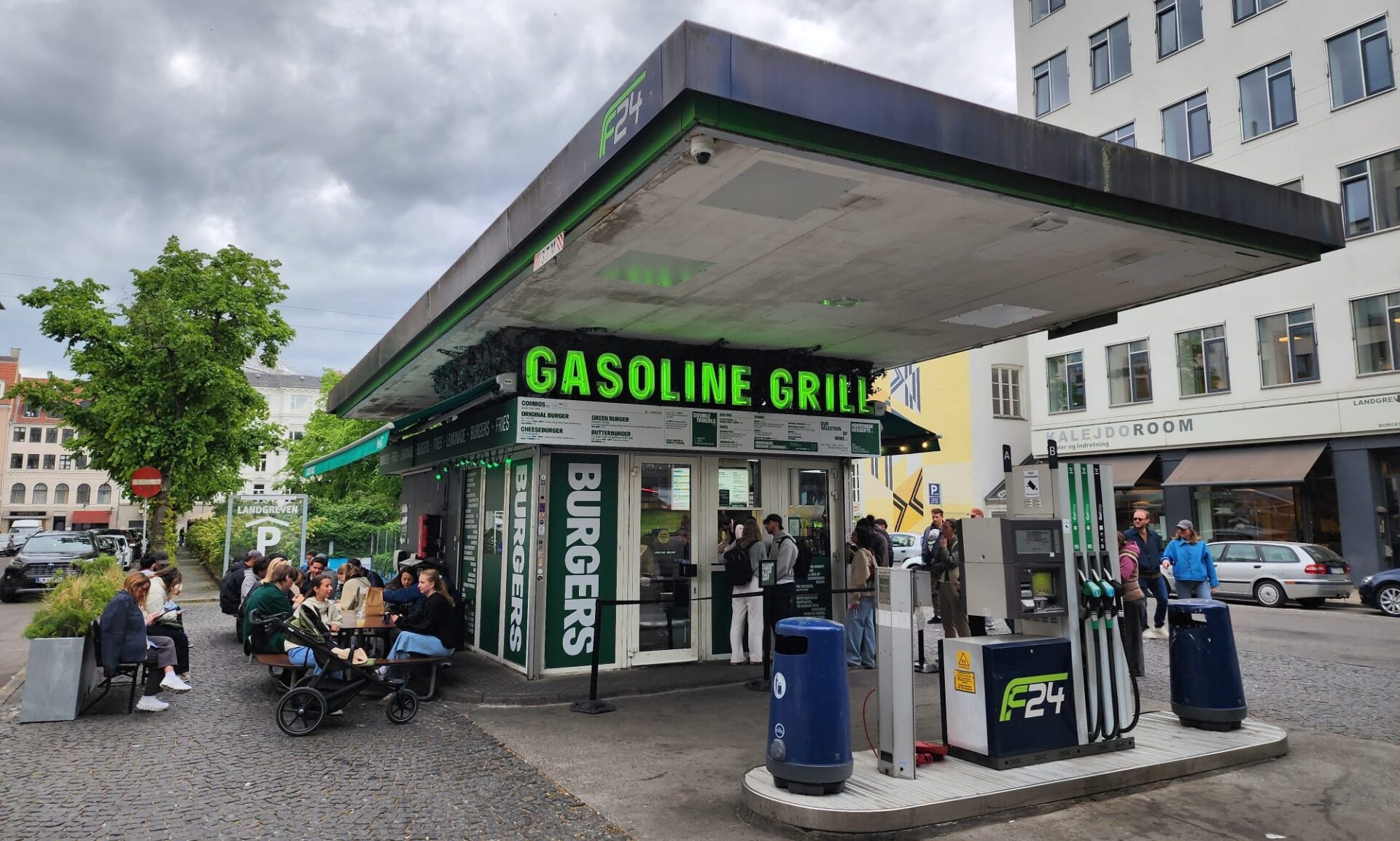 Gasoline Grill Kopenhag Girişi