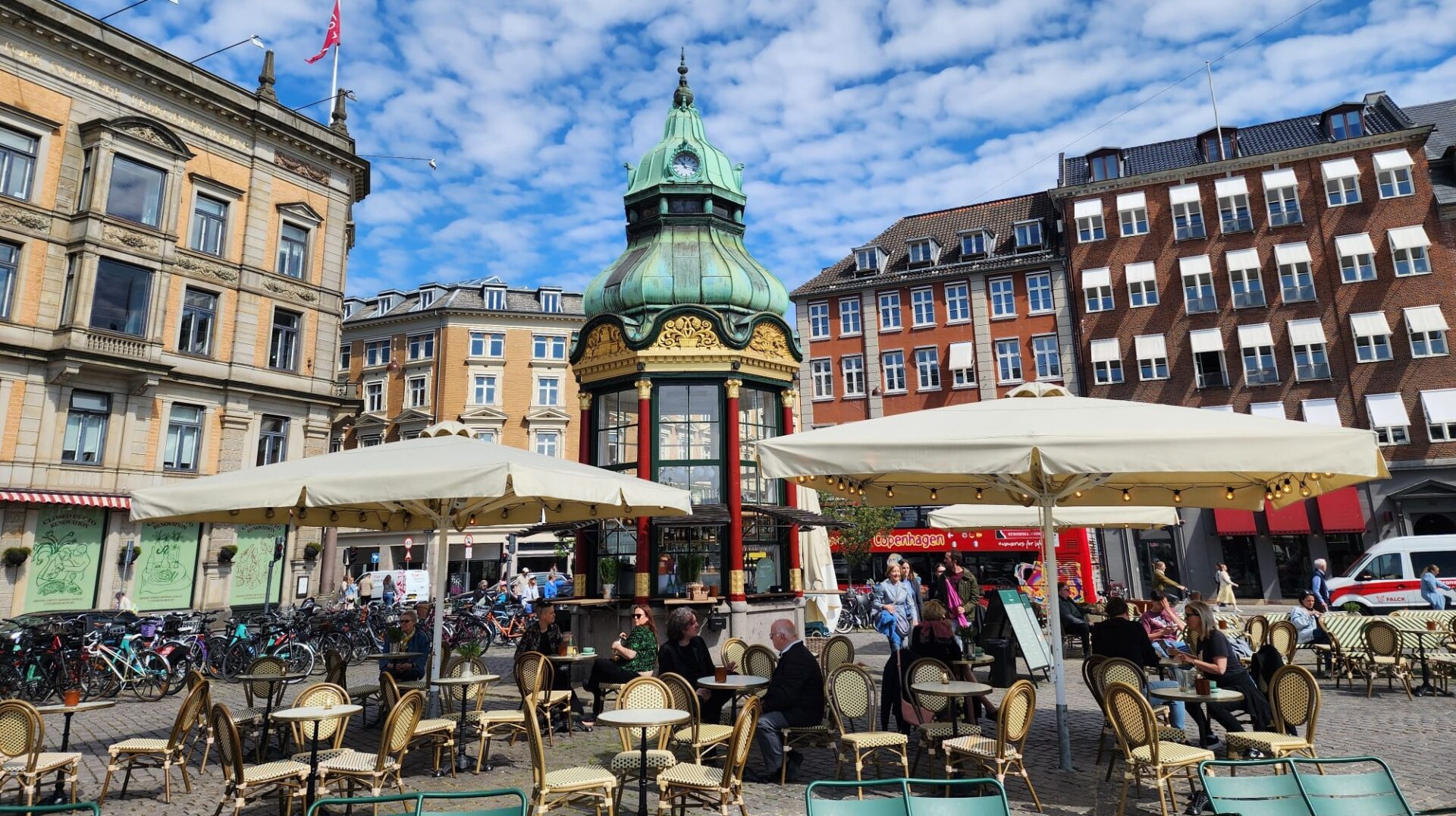 Taarnet Coffee Kopenhag Dışarısı