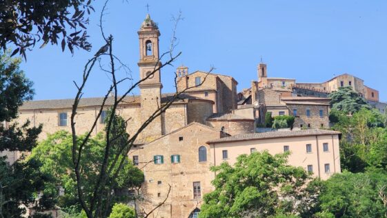 Montepulciano İtalya Şehir Manzarası