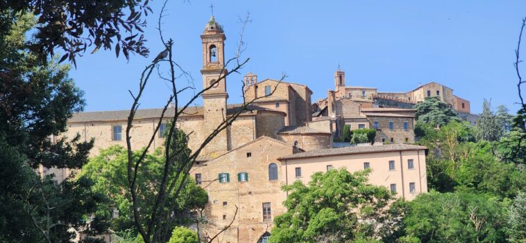 Montepulciano İtalya Şehir Manzarası