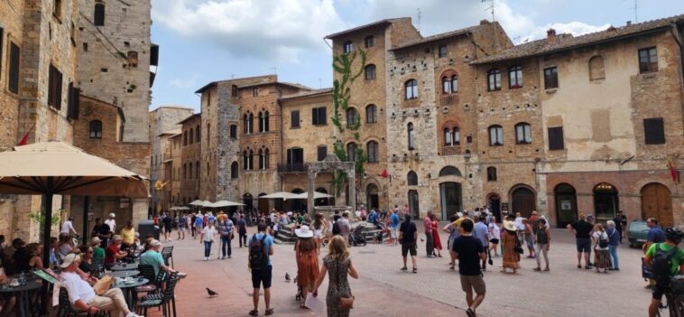 San Gimignano İtalya Meydanı