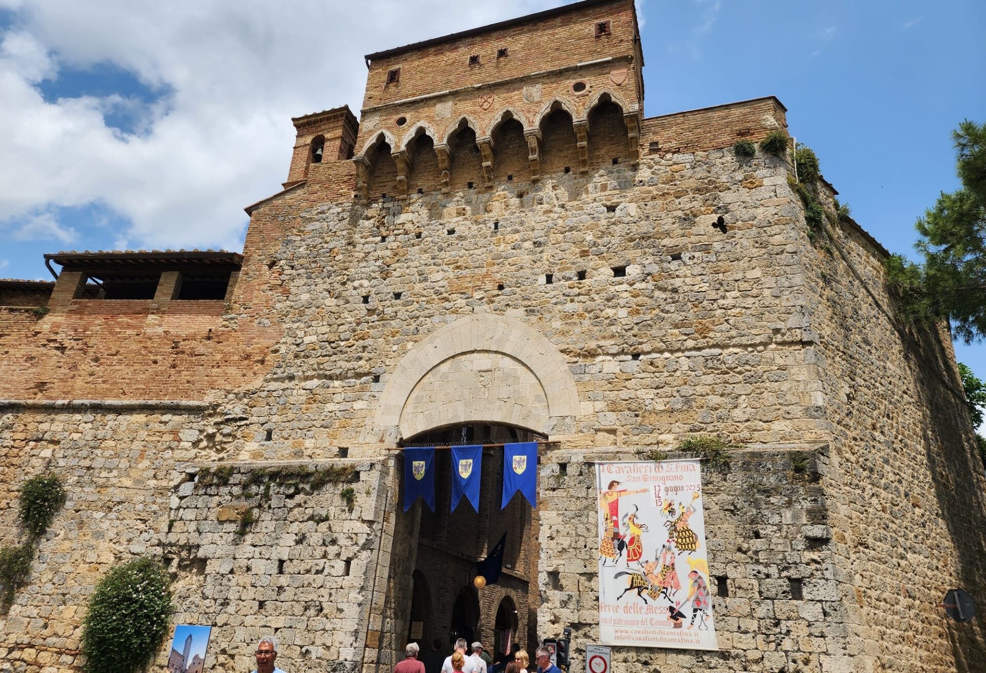 San Gimignano İtalya Şehir Kapısı