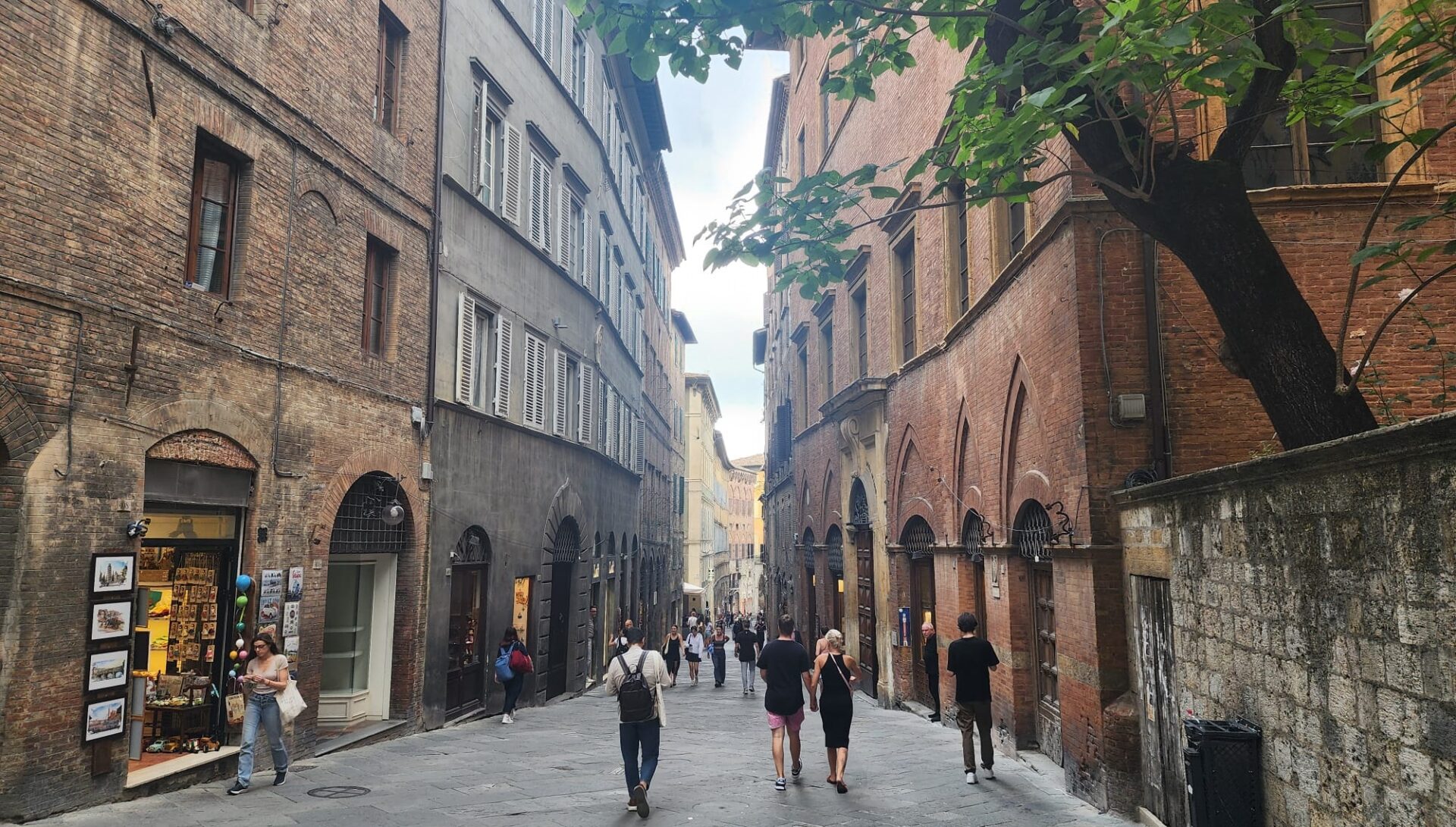 Via di Città Siena İtalya